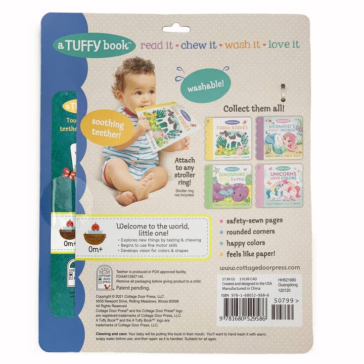 Cottage Door Press - Wholesale Book - Kids - Farm Babies (Tuffy Teether Indestructible Book)