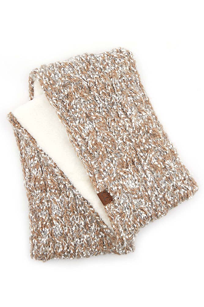 Hana - Wholesale Scarf – Women's - C.C Eyelash Confetti Yarn Knitted Infinity Scarf5