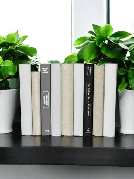 BookStyled - Wholesale Display Book - Modern Hardbound Books In Black, Grays, Whites3