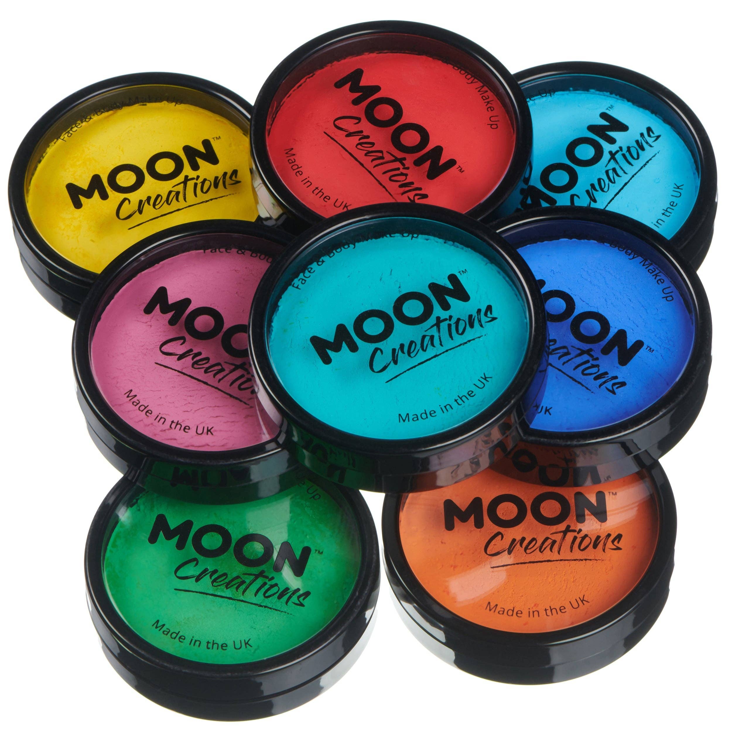 Moon Makeup - Vente Palette de maquillage pour le teint - Pots de maquillage professionnel pour visage Pro Face Paint44