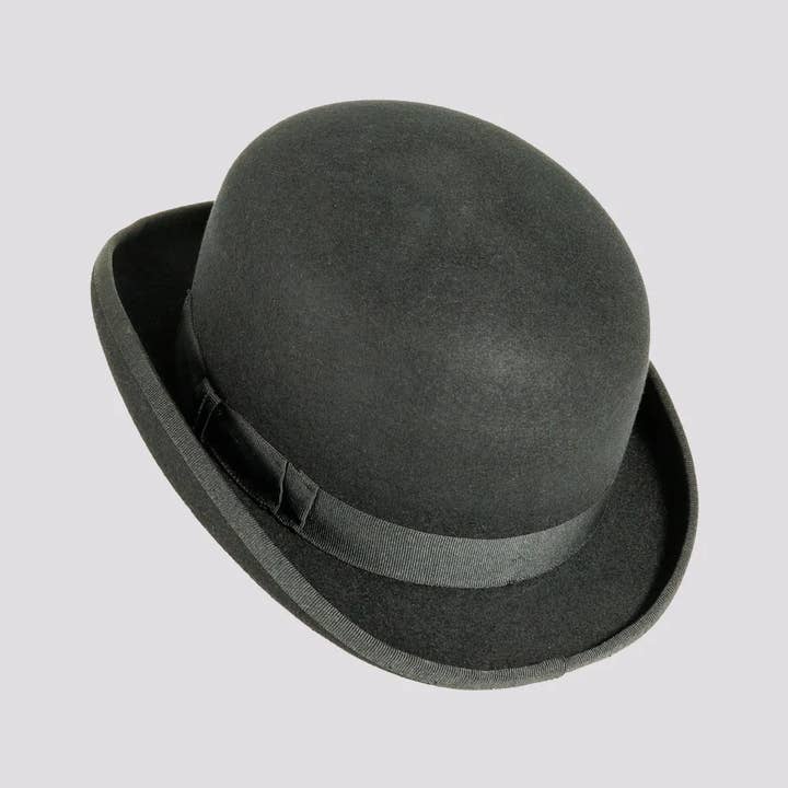 American Hat Makers - Wholesale Fedora - Unisex - Wool Felt Bowler Hat - Style Hardy8
