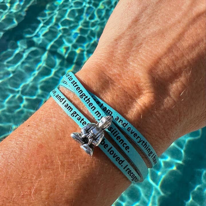 HIPZ ESSENTIALS - Wholesale Beaded Bracelet - Gratitude Mantra