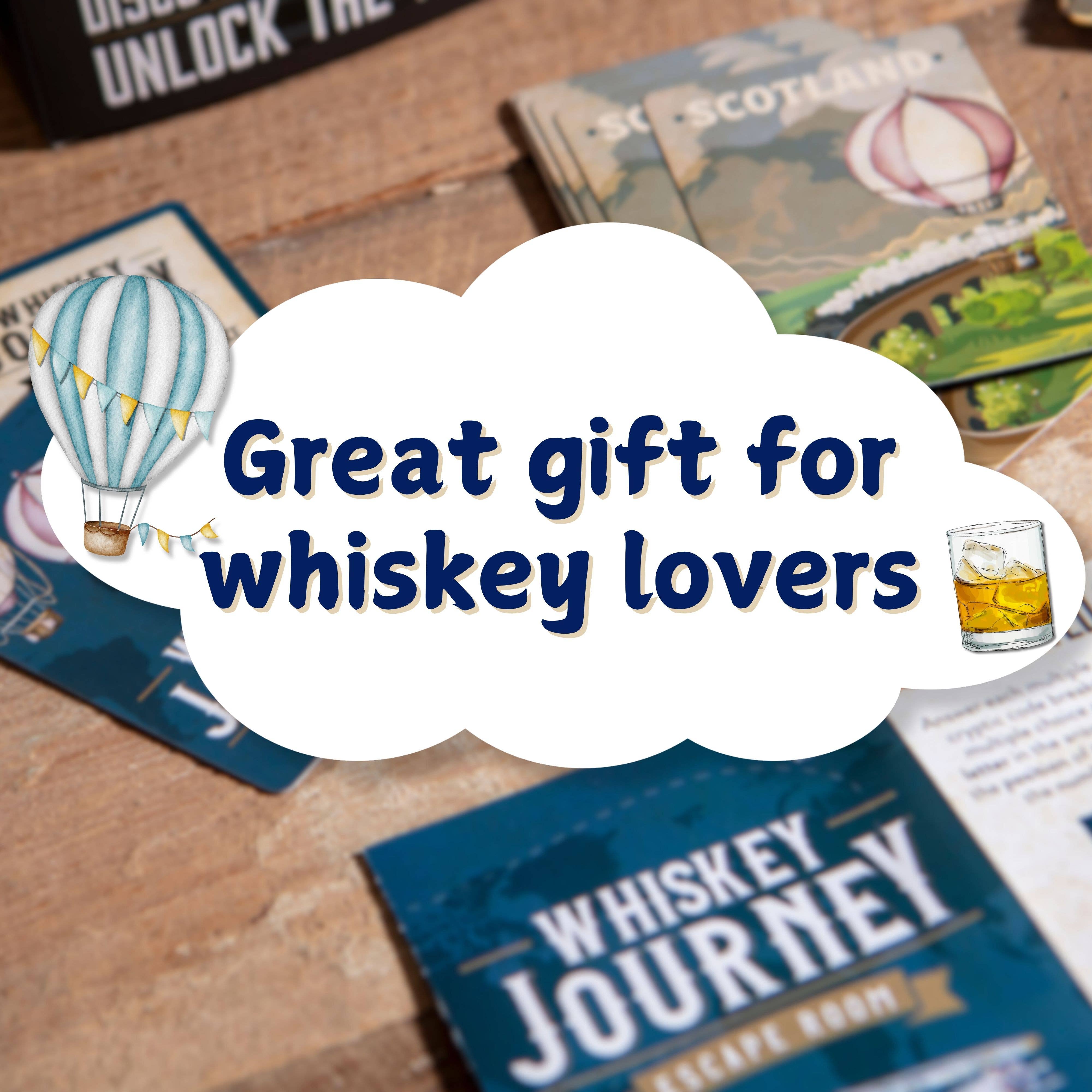 Boxer Gifts EU - Wholesale Card Game - Whiskey Journey - Escape Room Game - Unique Whiskey Gifts4