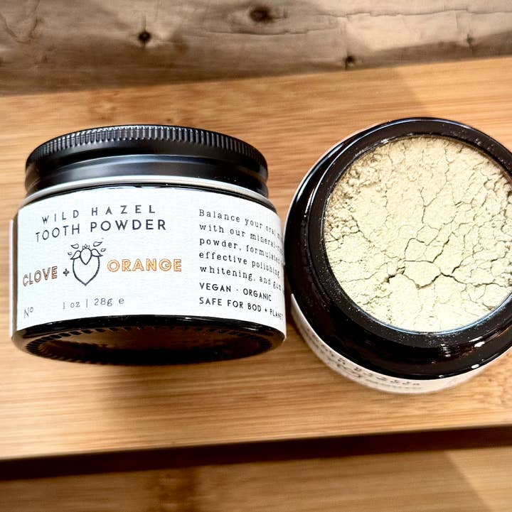 Wild Hazel - Wholesale Toothpaste - Clove + Orange Tooth Powder1