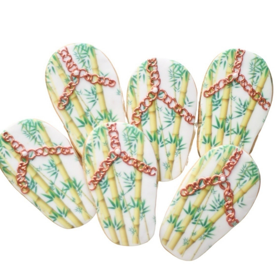 Sweet Sanctions LLC - Wholesale Cookie - Flip Flop Cookies2