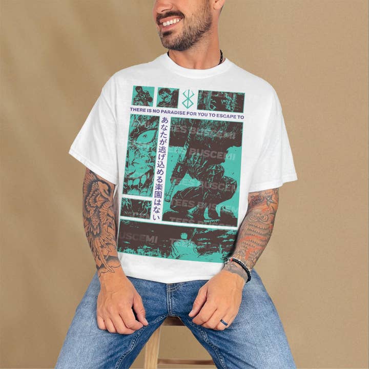 Throwback Threads That Speak Volumes: Retro Anime Graphic Tees