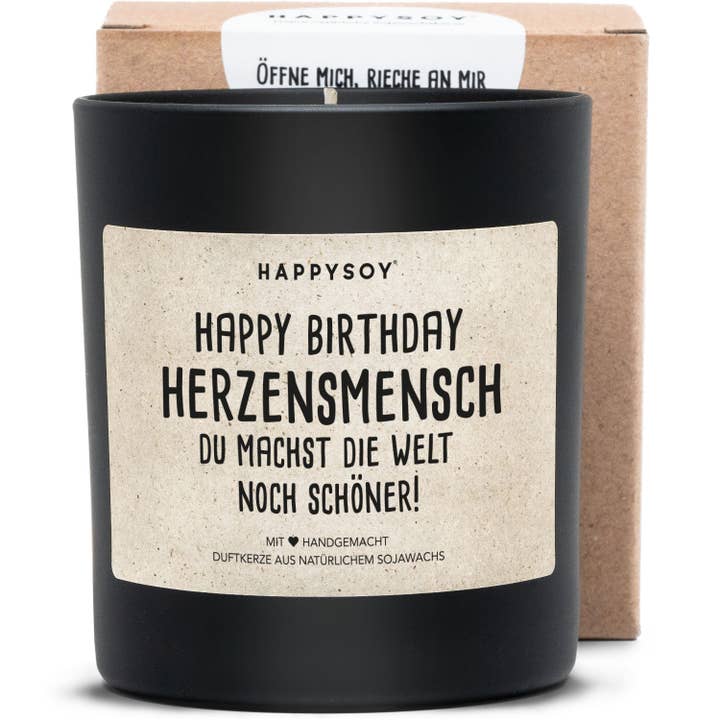 Vela perfumada | Feliz aniversário por atacado de Happysoy