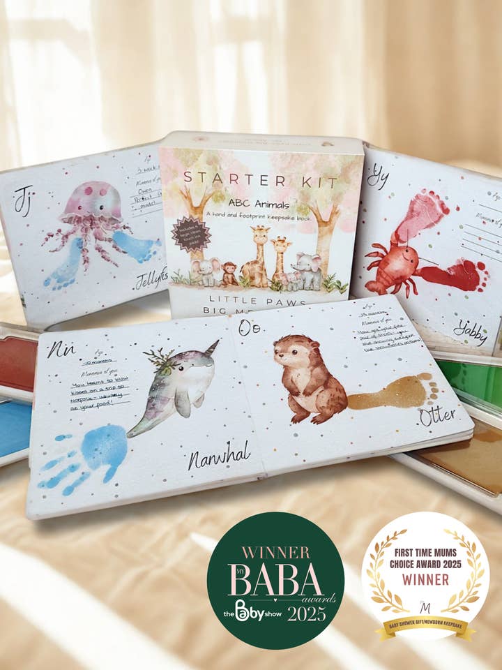 ABC Animals Starter Kit for wholesale by Tiny Tiptoes