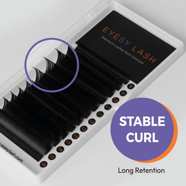 Eyesy Lash - Wholesale False/fake eyelashes - Flat Lashes (Ellipse Lash) | .10 .15 .20 Mixed/Single length4