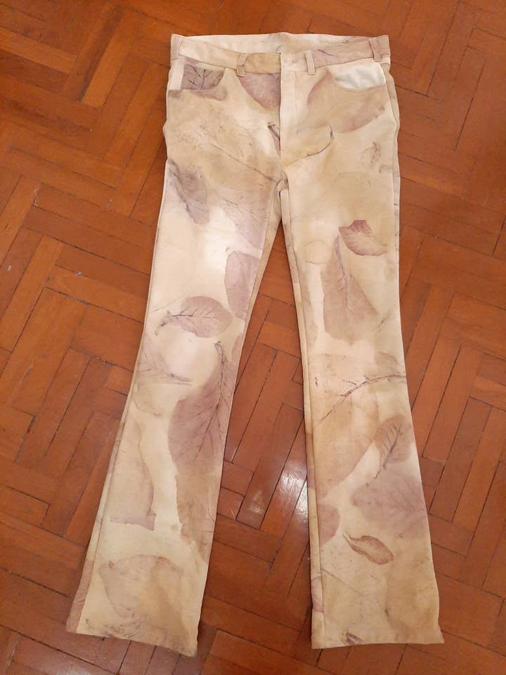 Jean à 4 poches peint écologique 125 P pour la vente par Abfab