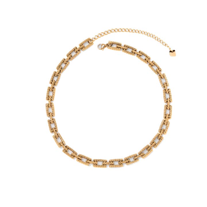 LÍV0701 Corrente XL Dourada por atacado de 1104 by MAR