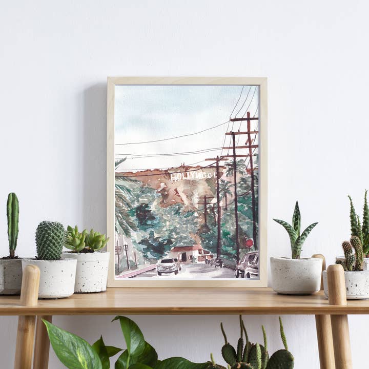 Medjool Studio Art Print Shop - Vente Affiche d'art - Impression artistique de Hollywood Hills - Affiche californienne3