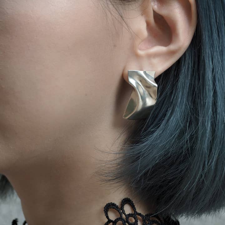 DS Ohrring Nr.2 - 18K vergoldet für den Großhandel von Yizon Jewellery