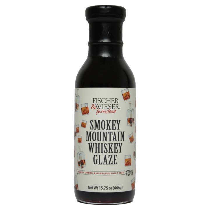Smokey Mountain Whiskey Glaze - NEW LABEL for wholesale by Fischer & Wieser