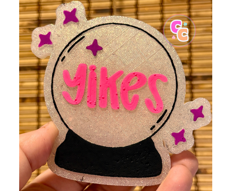 Crafting Cleveland - Wholesale Air Freshener - Yikes Crystal Ball Freshie | Car Air Freshener1