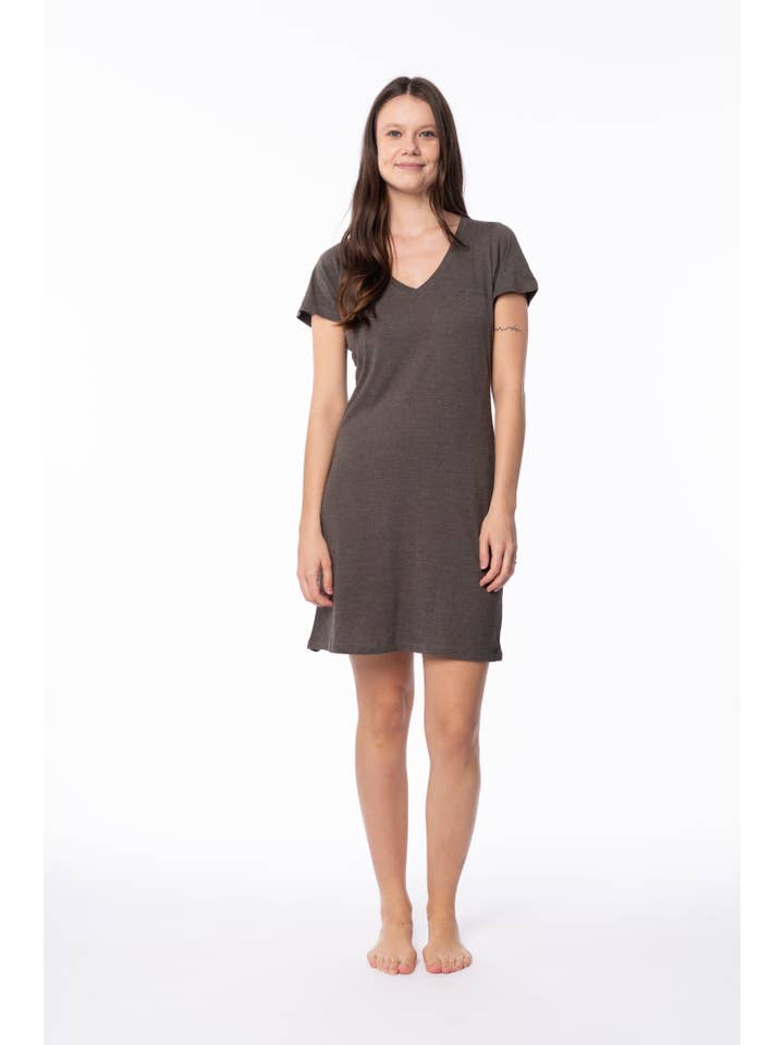 I-Wear Brands - Wholesale Sleepwear Top - Women's - 3 Pack Women's Cotton Short Sleeve Long Sleep Shirt19