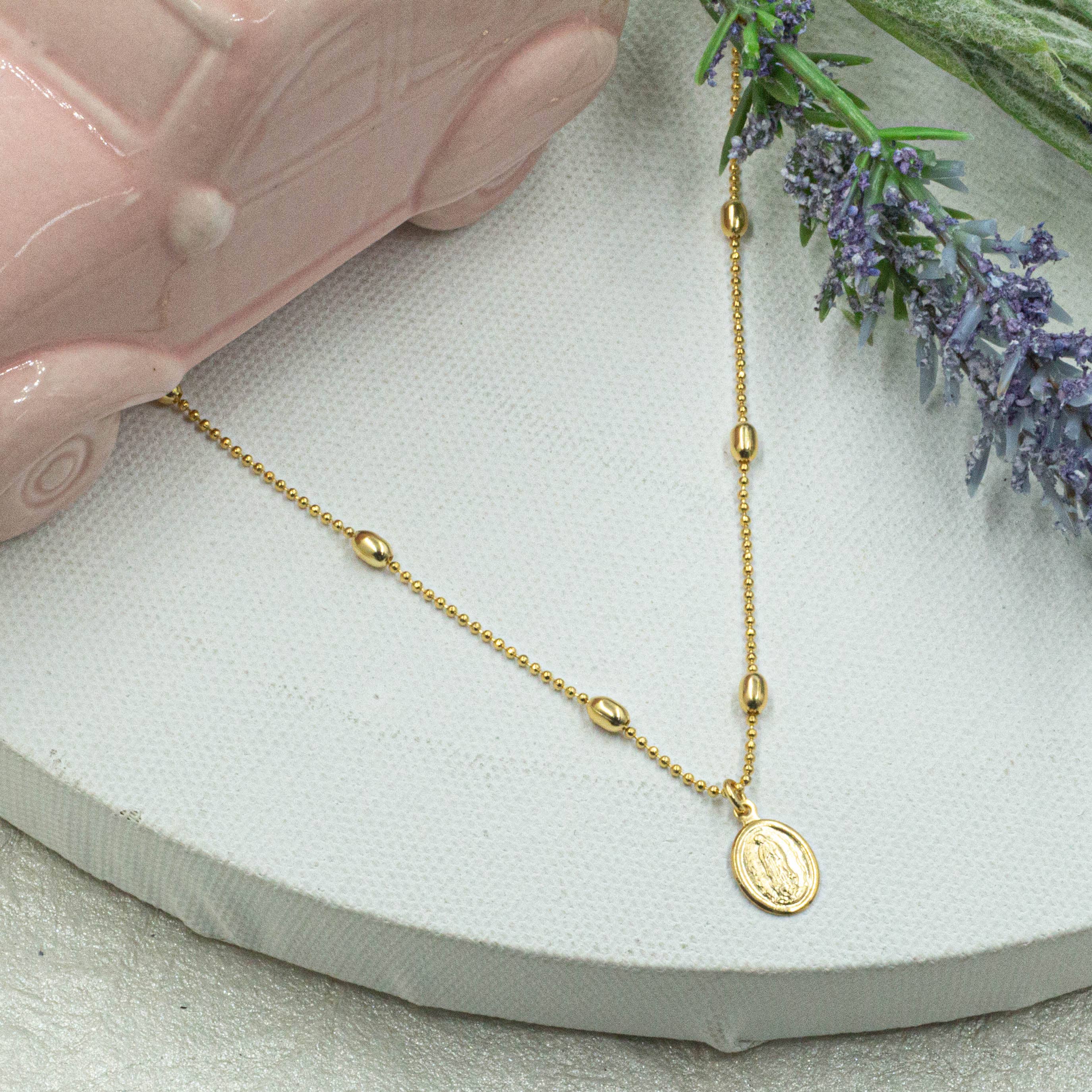 Cherie by Cherie - Wholesale Pendant/Charm Necklace - Lady of Guadalupe Necklace1