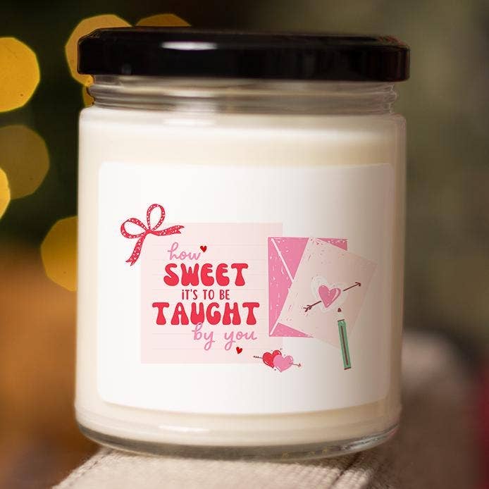 VenusArtsShop - Wholesale Birthday Card - Teacher Valentines Day Gift Candle. Gift Candle For