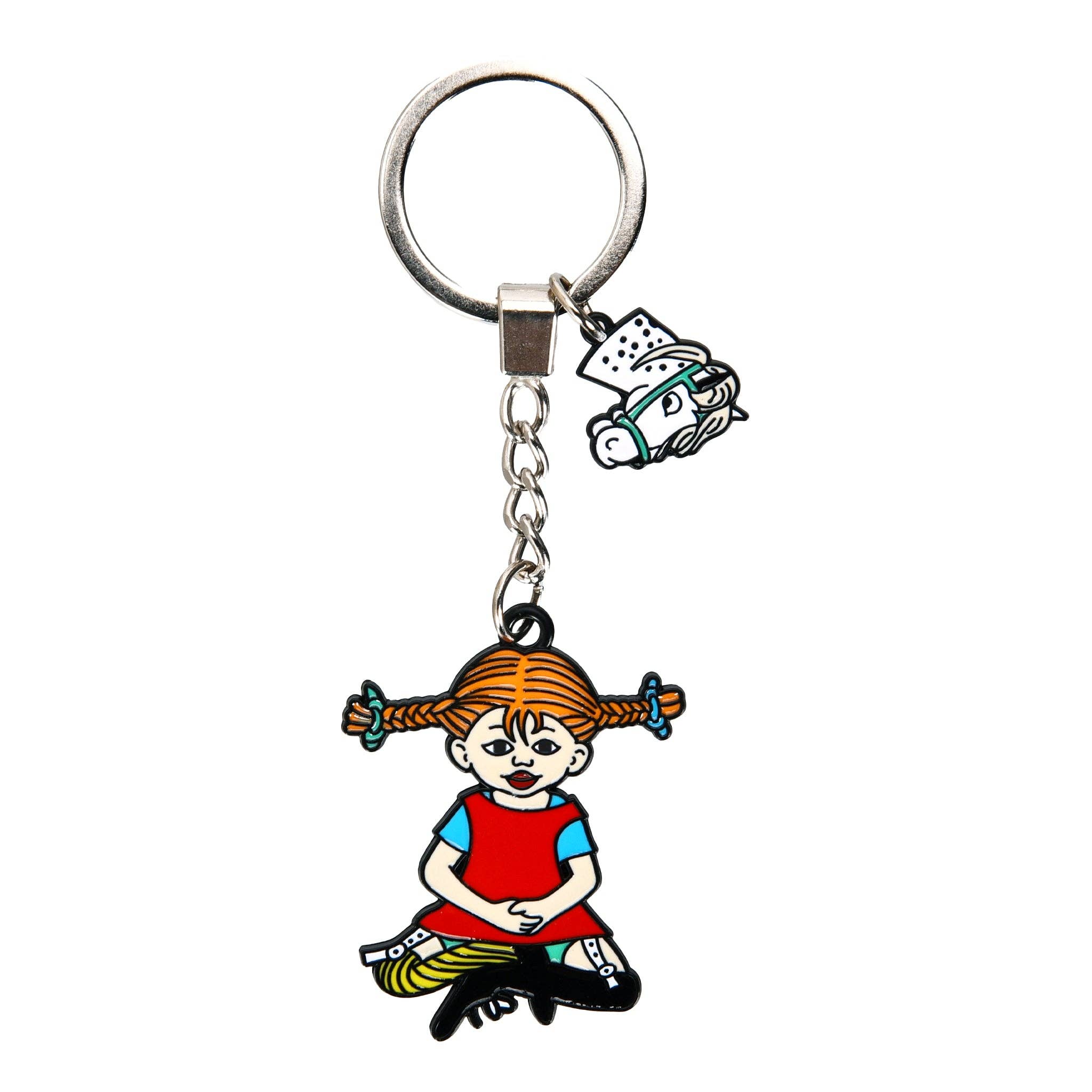 Nordicbuddies - Wholesale Keychain - Women's - Pippi Metal Key Ring0