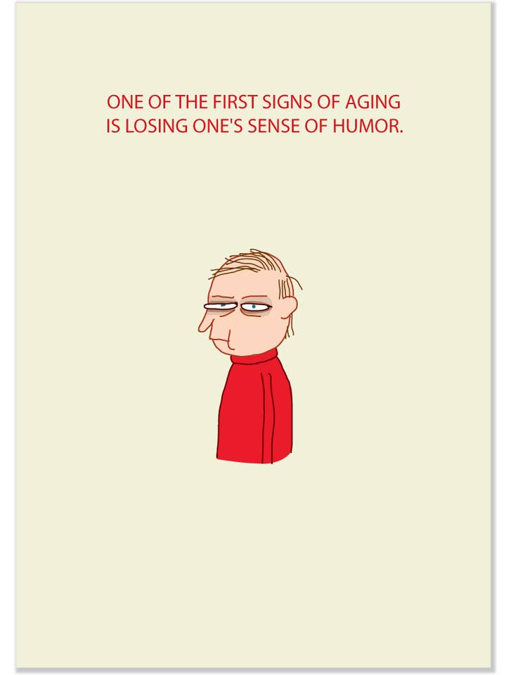 1217 Sense of Humour for wholesale by Clayboys Cards