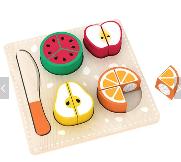 ACOOL TOY - Vendita all'ingrosso Giocattolo in legno - Bambini - AC7330 ~ AC7336 Giochi di Taglio Cibo Piatto1