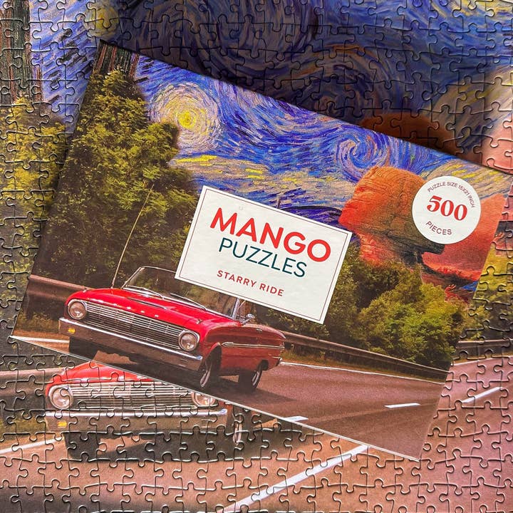 Mango Puzzles - Wholesale Puzzle - Adult - Starry Ride - 500 piece puzzle for adults