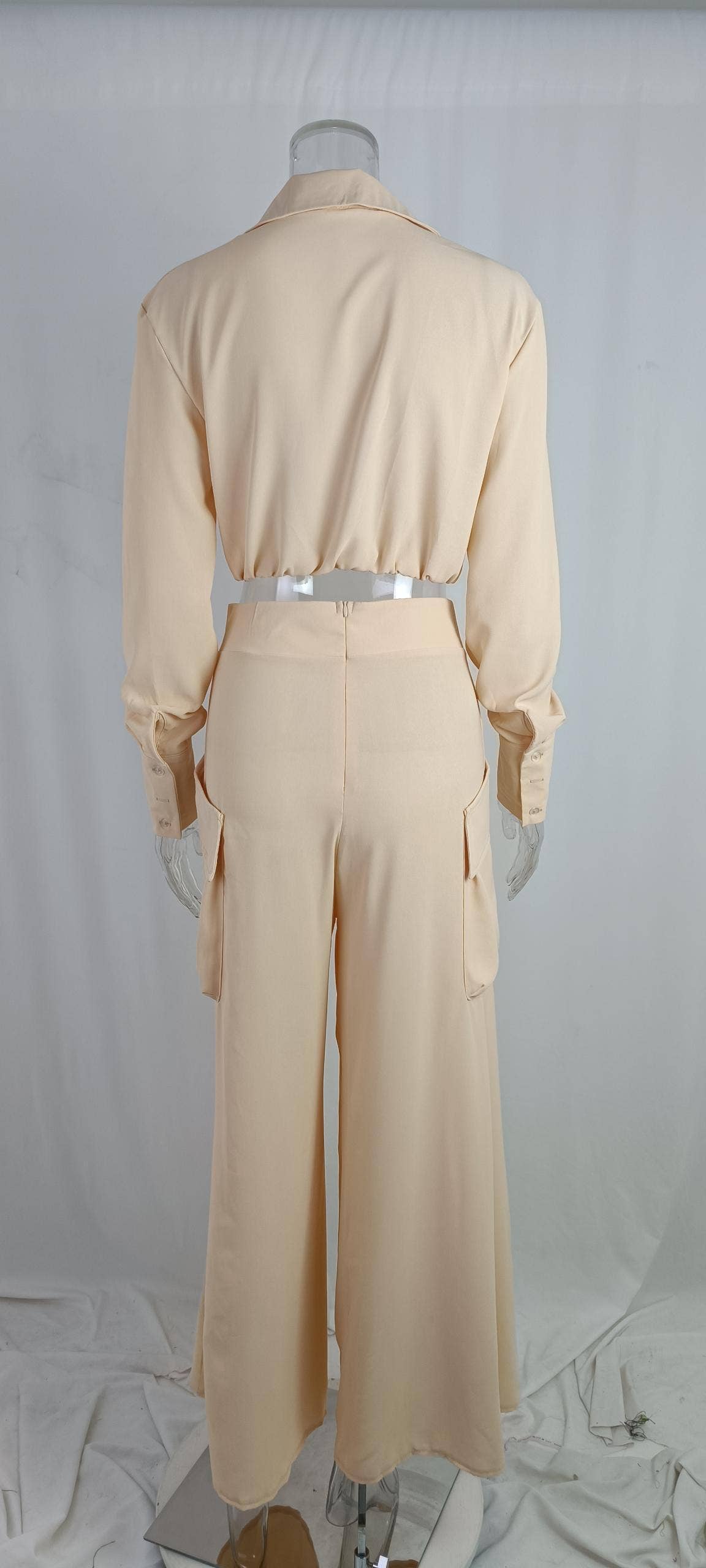 Lily Clothing - Wholesale Top & Pant Set (NOT Loungewear) - Women's - SOLID COLOR TEMPERAMENT COMMUTER FASHION SET5