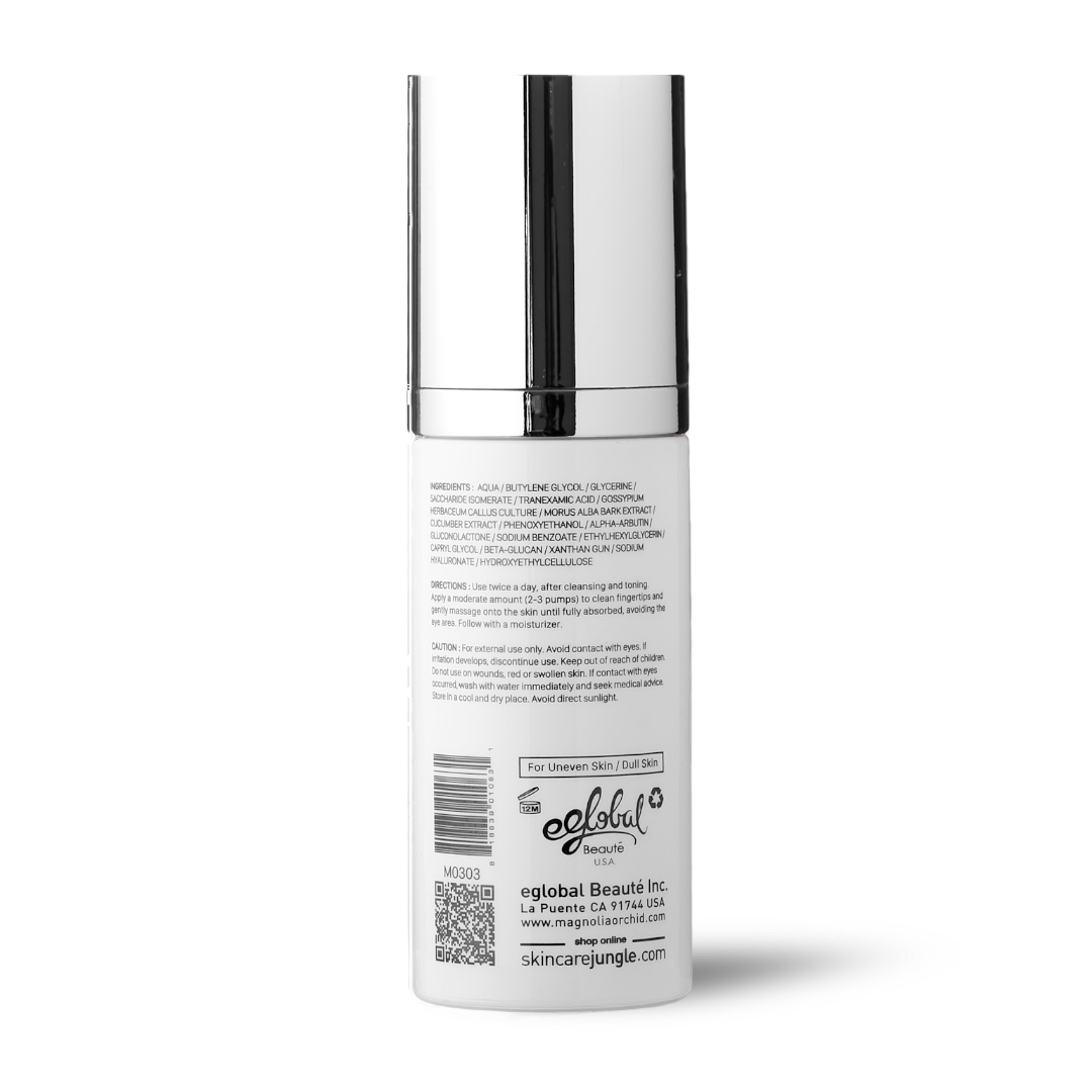 eGlobal Beaute – Engroshandel Ansigtsserum – Magnolia Orchid α-Arbutin Advanced Radiance-koncentrat1