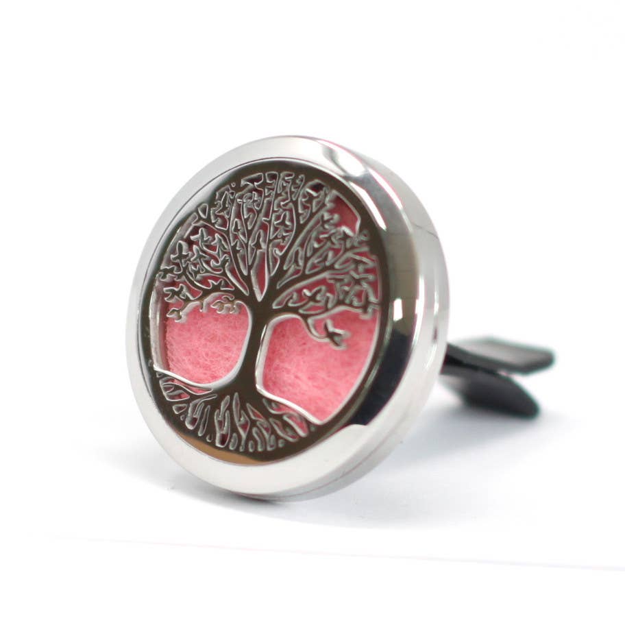 AWGifts Europe – Großhandel Rückspiegeldeko – Unisex – Auto-Diffuser-Set – Baum des Lebens – 30 mm2