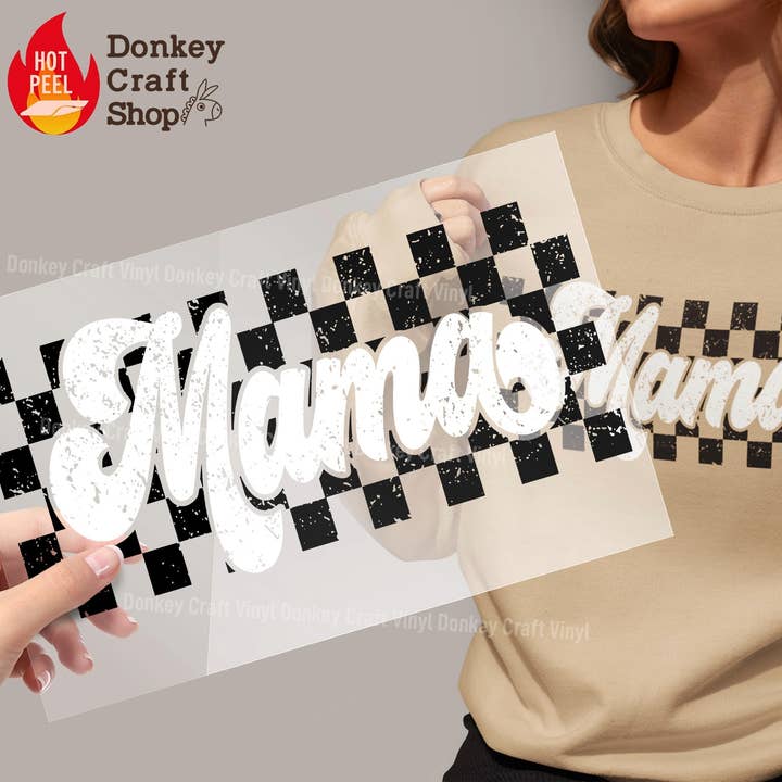 MAMA DTF Transfers, Ready to press for wholesale by Donkey Craft