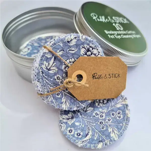 Puddle & Stick – wholesale Pet grooming aid – Dog – 100% Natural, Reusable Pet Eye Wipes7