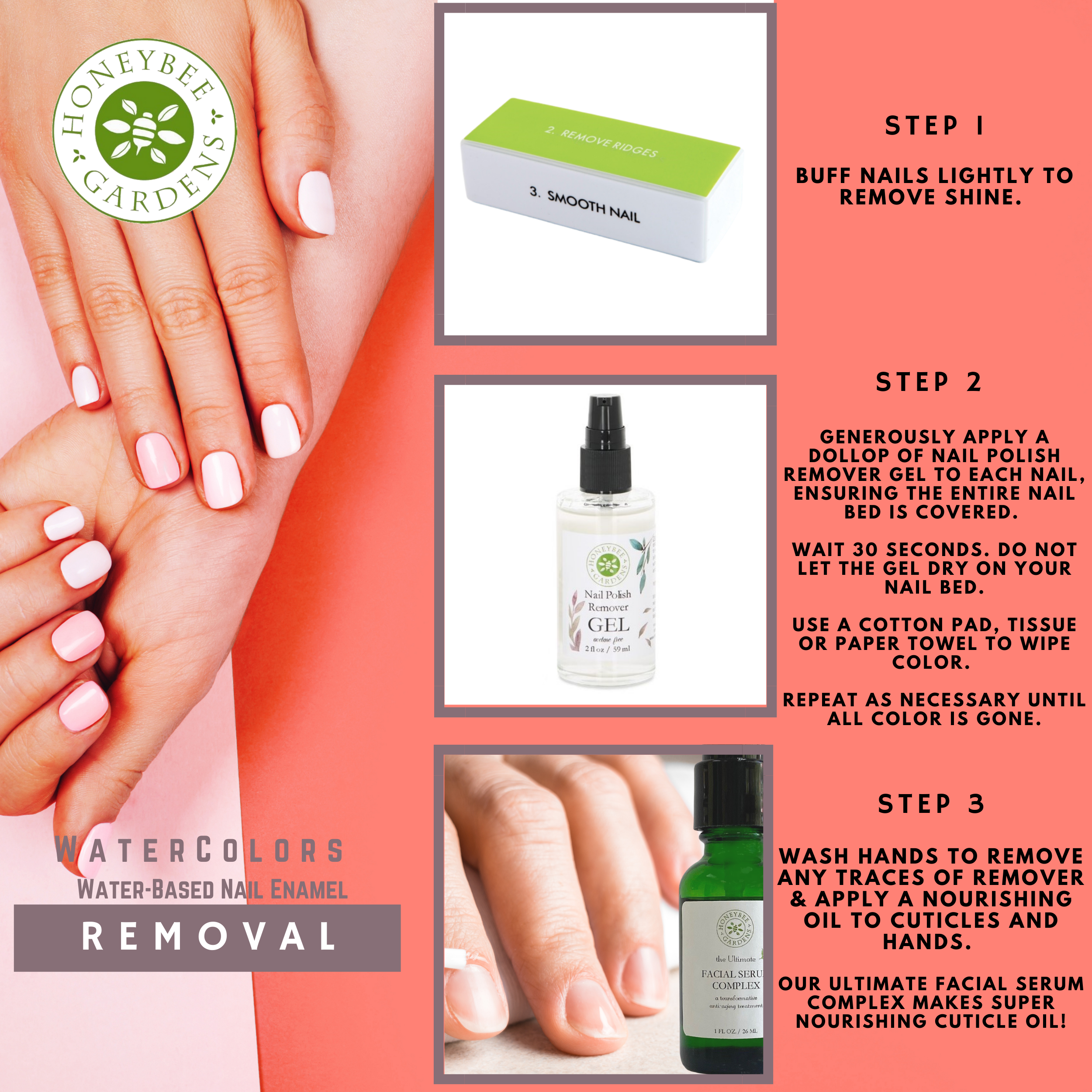 Honeybee Gardens Natural Cosmetics & Body Care - Wholesale Nail Polish - WaterColors Nail Enamel29