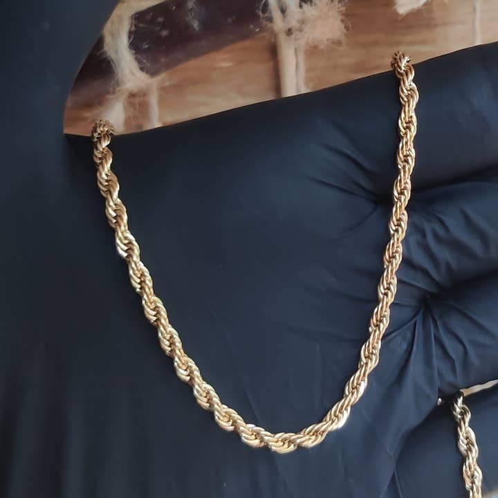 Engrave Space - Wholesale Kids Necklace - Kids - Kids Chain Necklace Luxury Steel or 18K Gold0