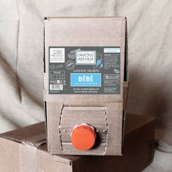 Organic Baby Laundry Detergent • 10L for wholesale by Savons Arthur