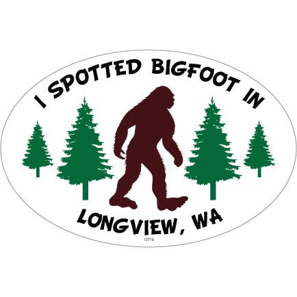 SJT Enterprises, Inc. - Vendita all'ingrosso Calamite - Magneti ovali per auto di destinazione - Ho notato Bigfoot