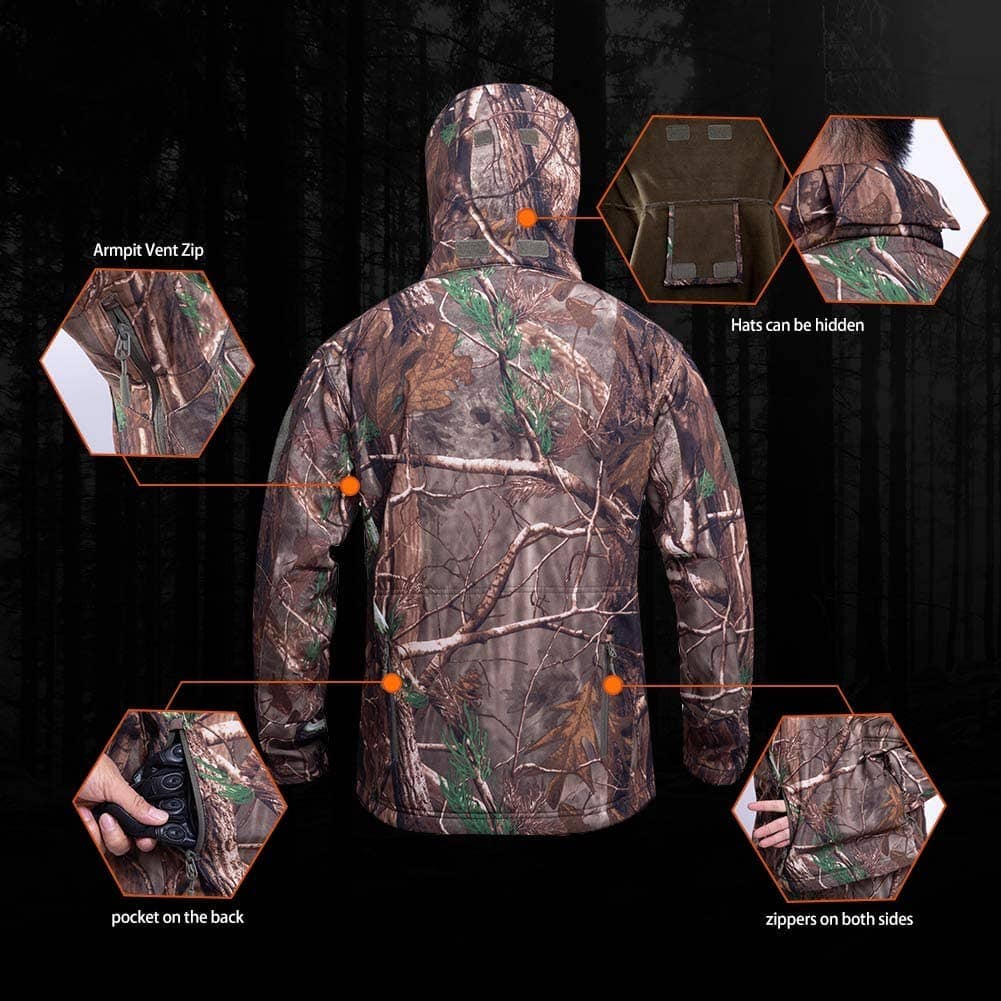 Antarctica Outdoors - Wholesale Windbreaker - Men's - Hunting Gear Suit For Men Camouflage Windproof Jacket2