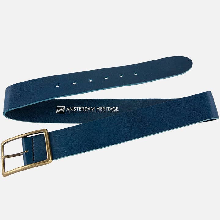 Amsterdam Heritage Leather Belts, Bags, Jackets & Apparel - Wholesale Belt - Women's - May | Gold Buckle Casual Full Grain Leather Belt Women23