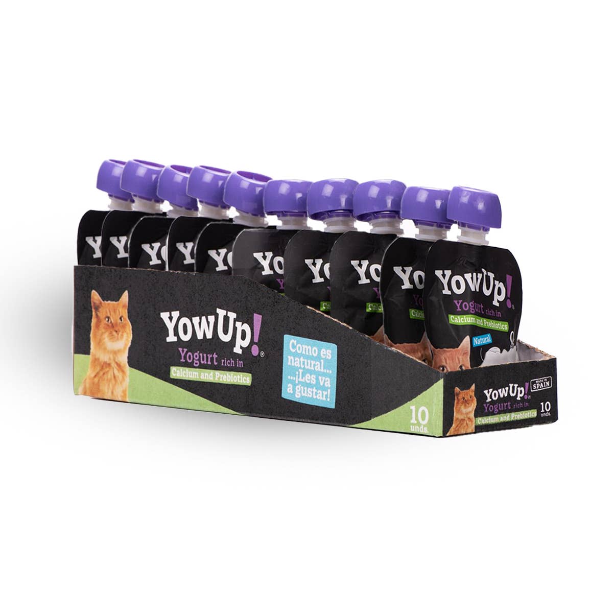 B&W Werbeartikel GmbH - Doggyroller - Wholesale Pet Food - Cat - YowUp natural yogurt for cats (pack of 10) - lactose-free2