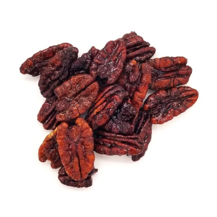 Karamelliserede spanske pekannødder 1 lb for engroshandel hos Saturiwa Trading Company