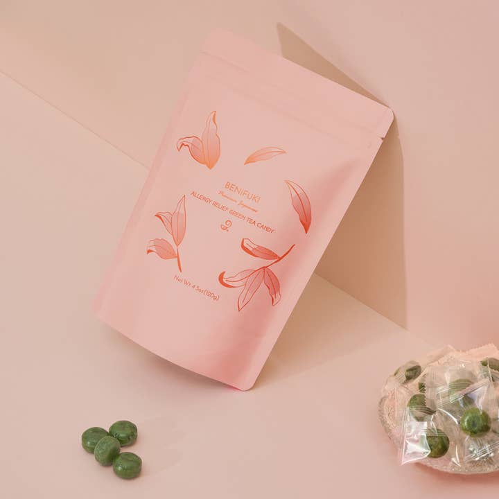Dream of Japan - Wholesale Hard Candy - Benifuuki - Allergy Relief Japanese Green Tea Candy3