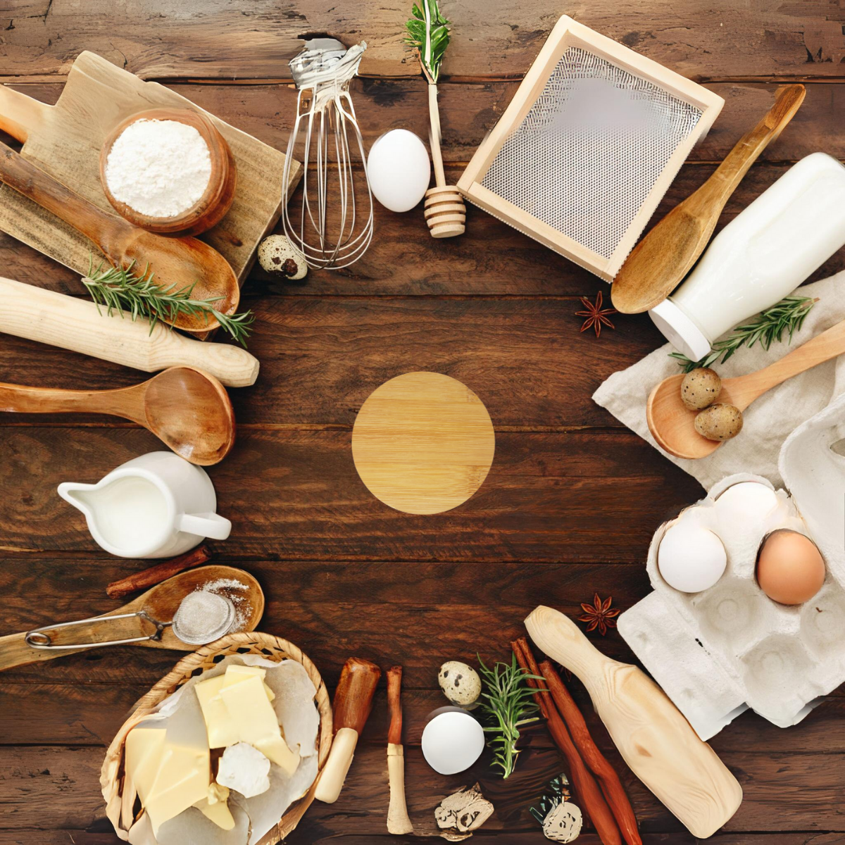 INVISION - Wholesale Coasters - 72pc Bulk 4" Bamboo Coasters – Blank for Custom Engraving23