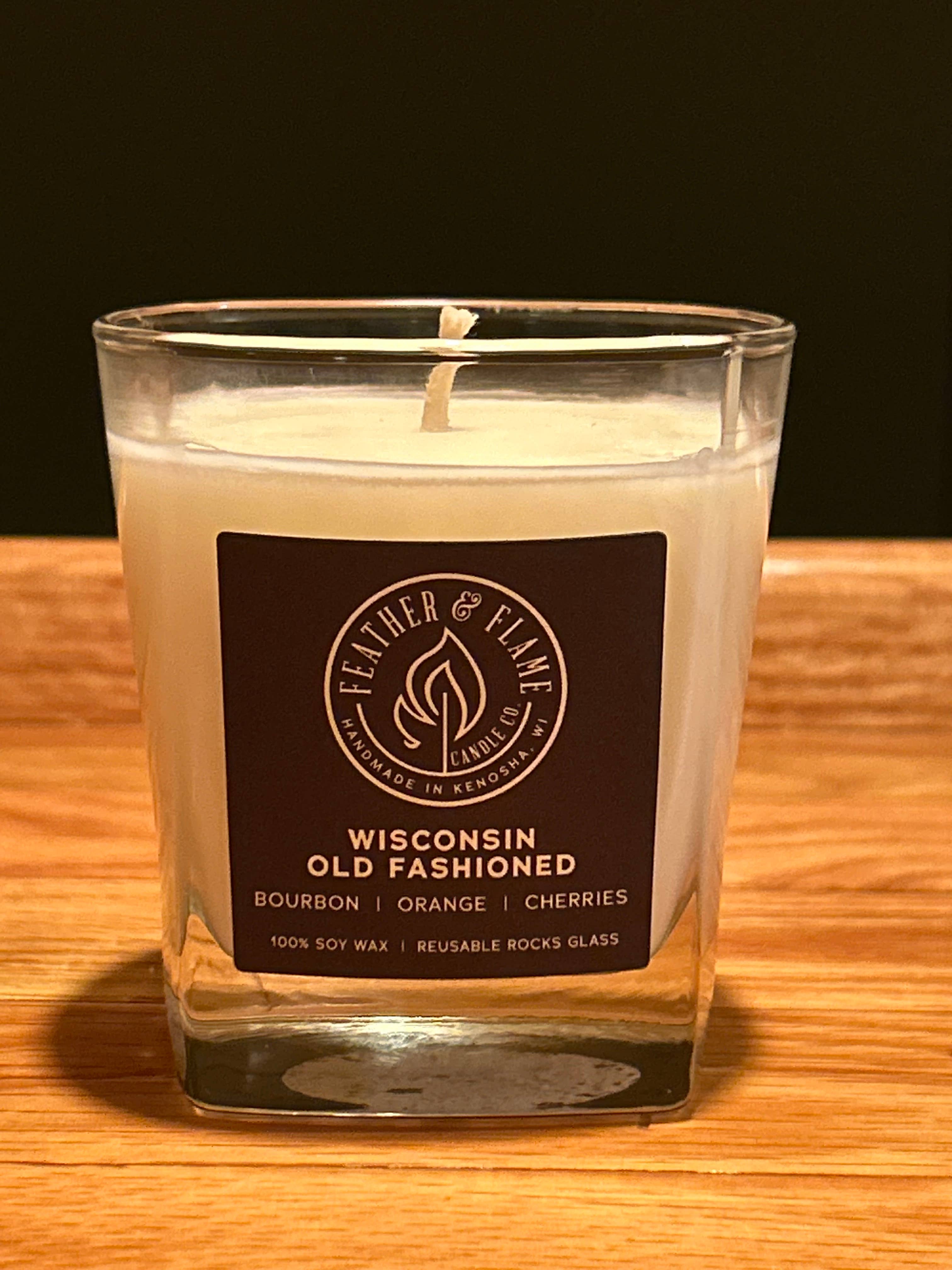 Feather and Flame Candle Co. – wholesale Jar/filled candle – Wisconsin Old Fashioned Candle