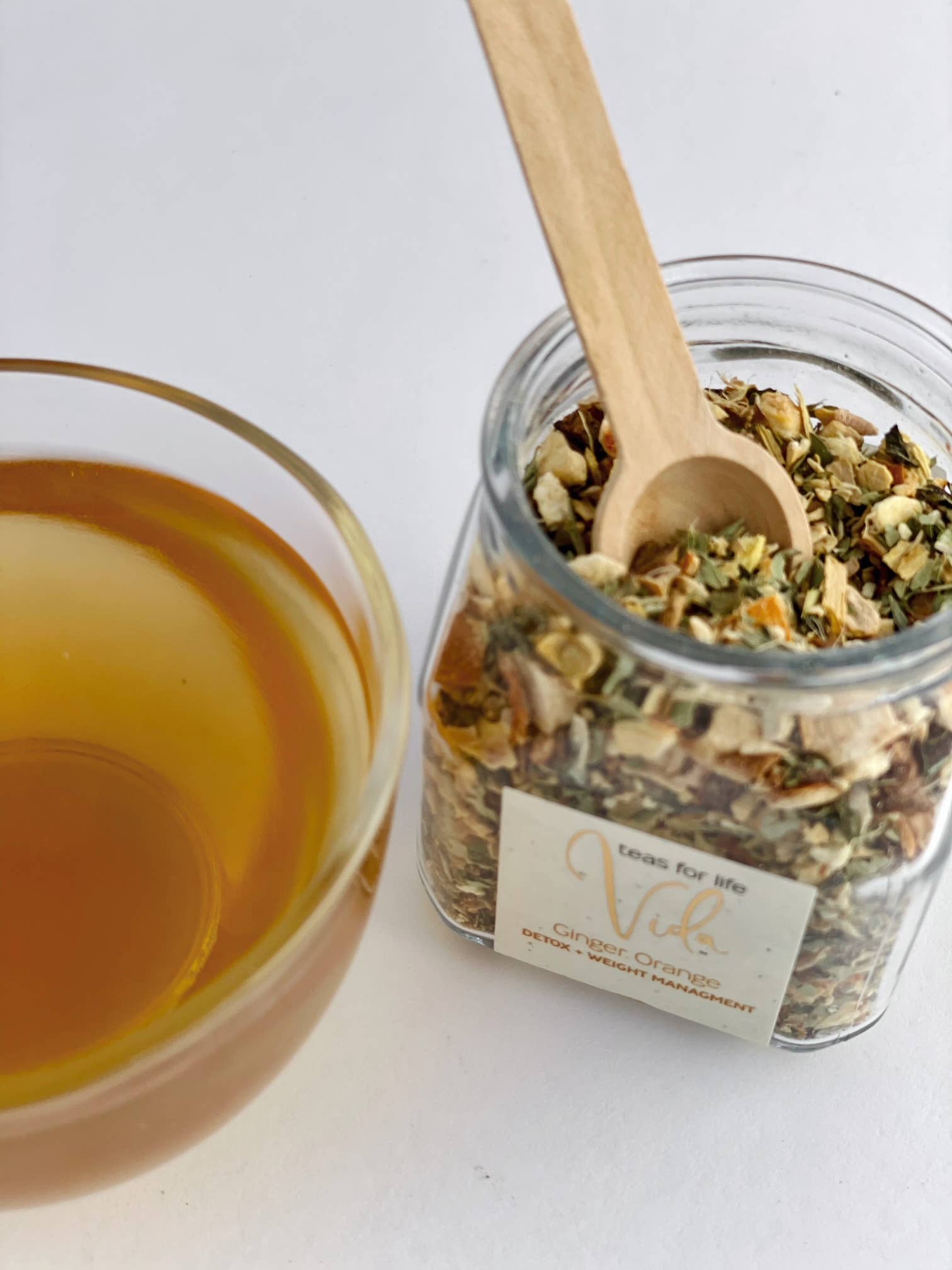 Vida Teas For Life – Großhandel Loser Tee – Ginger Orange BULK | detox+Gewicht-Management | 100 Portionen6