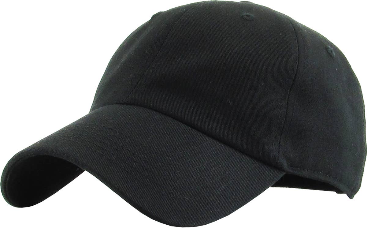 KBETHOS - Vente Casquette de baseball – unisexe - Casquette de baseball en coton à profil bas unie6