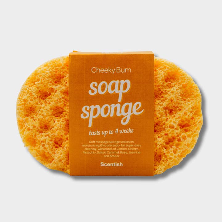 Scentish – wholesale Bath pouf/sponge – Cheeky Bum Soap Sponge