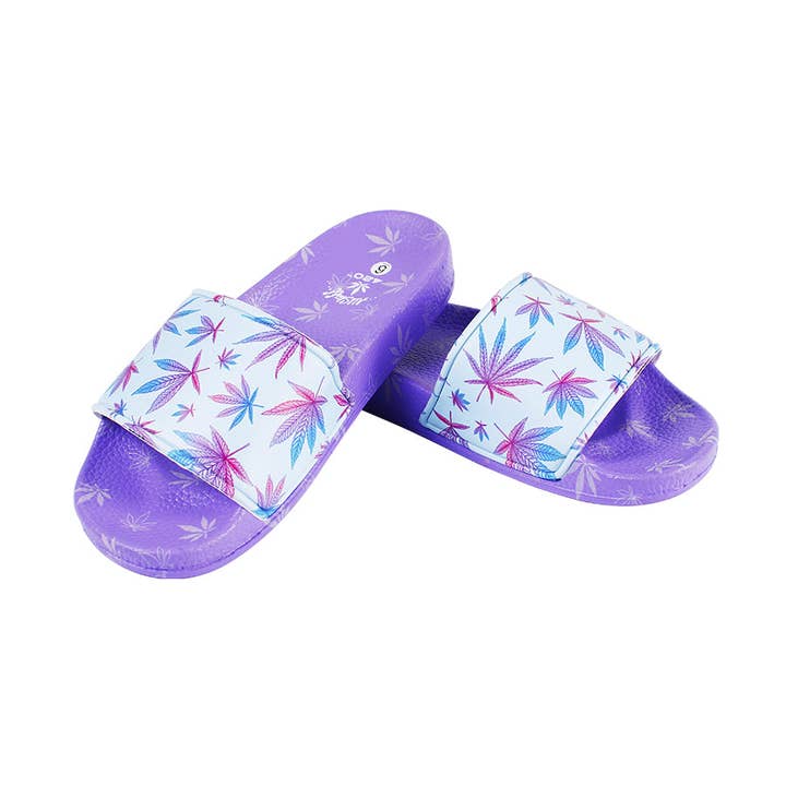 Novelty Brands - Wholesale Slides - Women's - Himpy Slides - Womens Purple Tangie Sandal - 1 Pair Per Pack0
