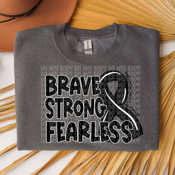 Vente en gros et livraison directe de sweatshirts de sensibilisation au cancer du mélanome pour la vente par NC Creations