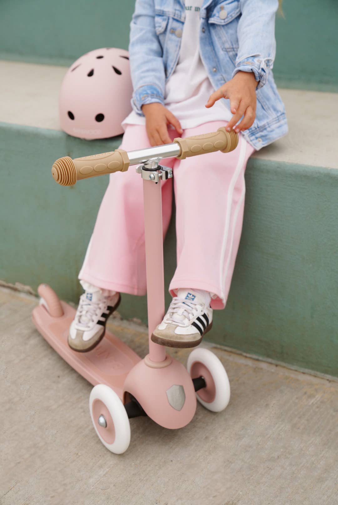 Banwood UK – wholesale Bike/scooter – Kids – BANWOOD ECO SCOOTER - FADED PINK1