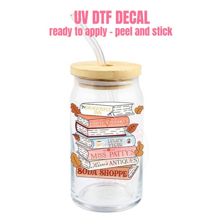 Calcomanía DTF UV n.º 396 para venta al por mayor de One Stop Cups