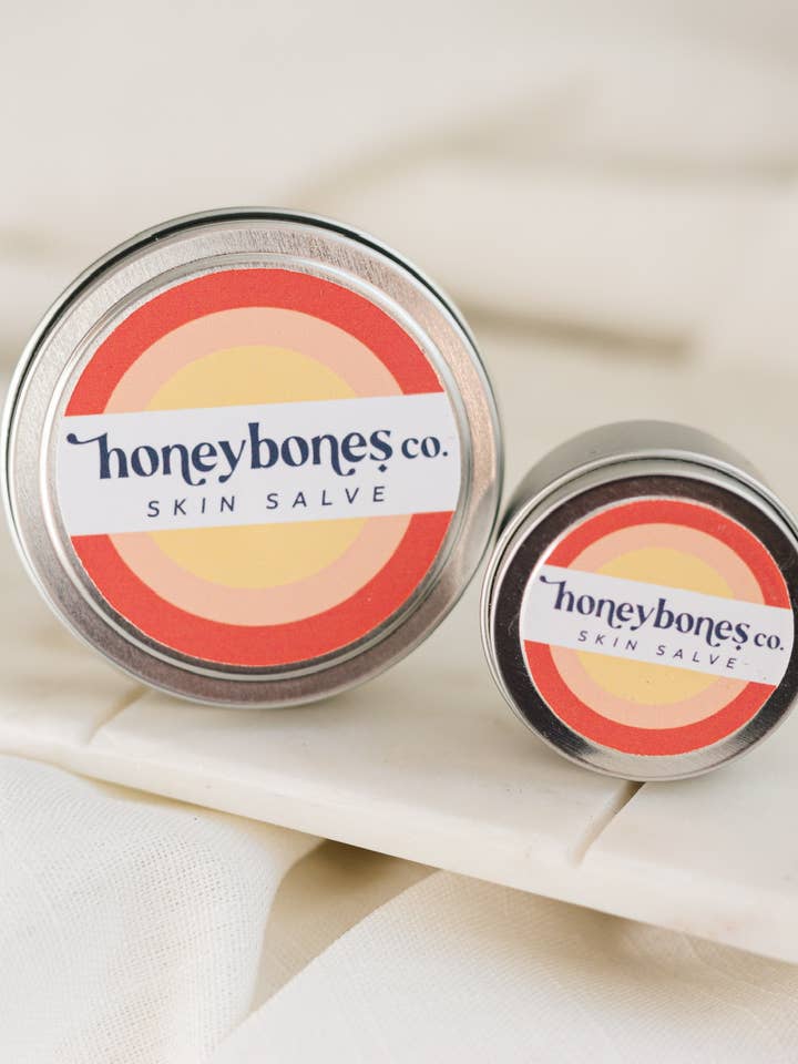 Skin Salve: Relief for Dry Skin - Custom Branding Option for wholesale by Honey Bones Co. | Botanical-Based Home + Body Care